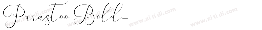 Parastoo Bold字体转换